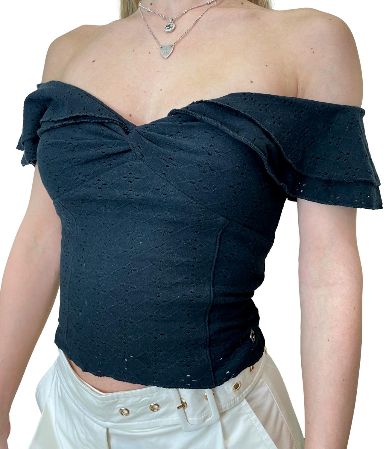 Guess Top Nero Donna