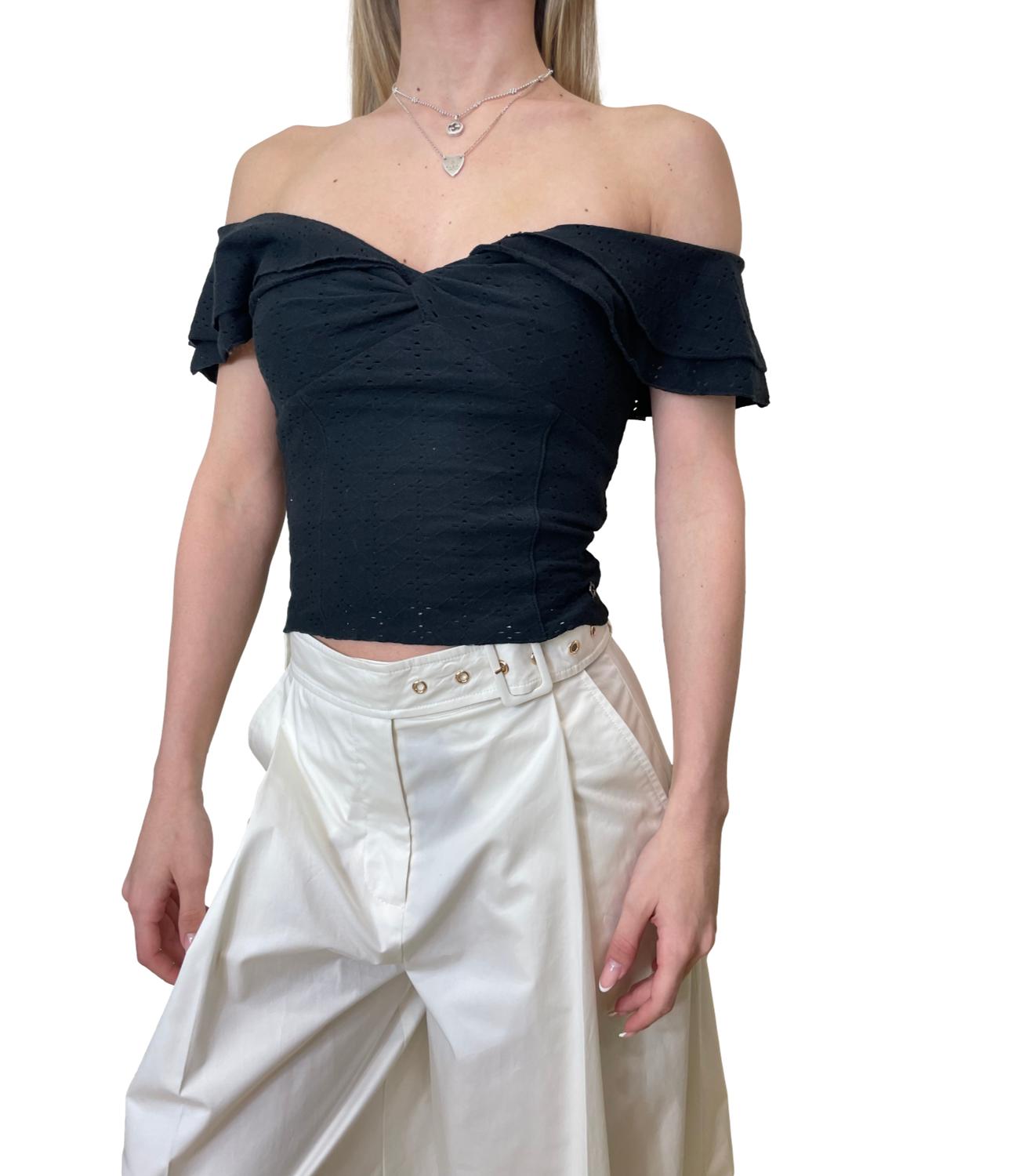 Guess Top Nero Donna