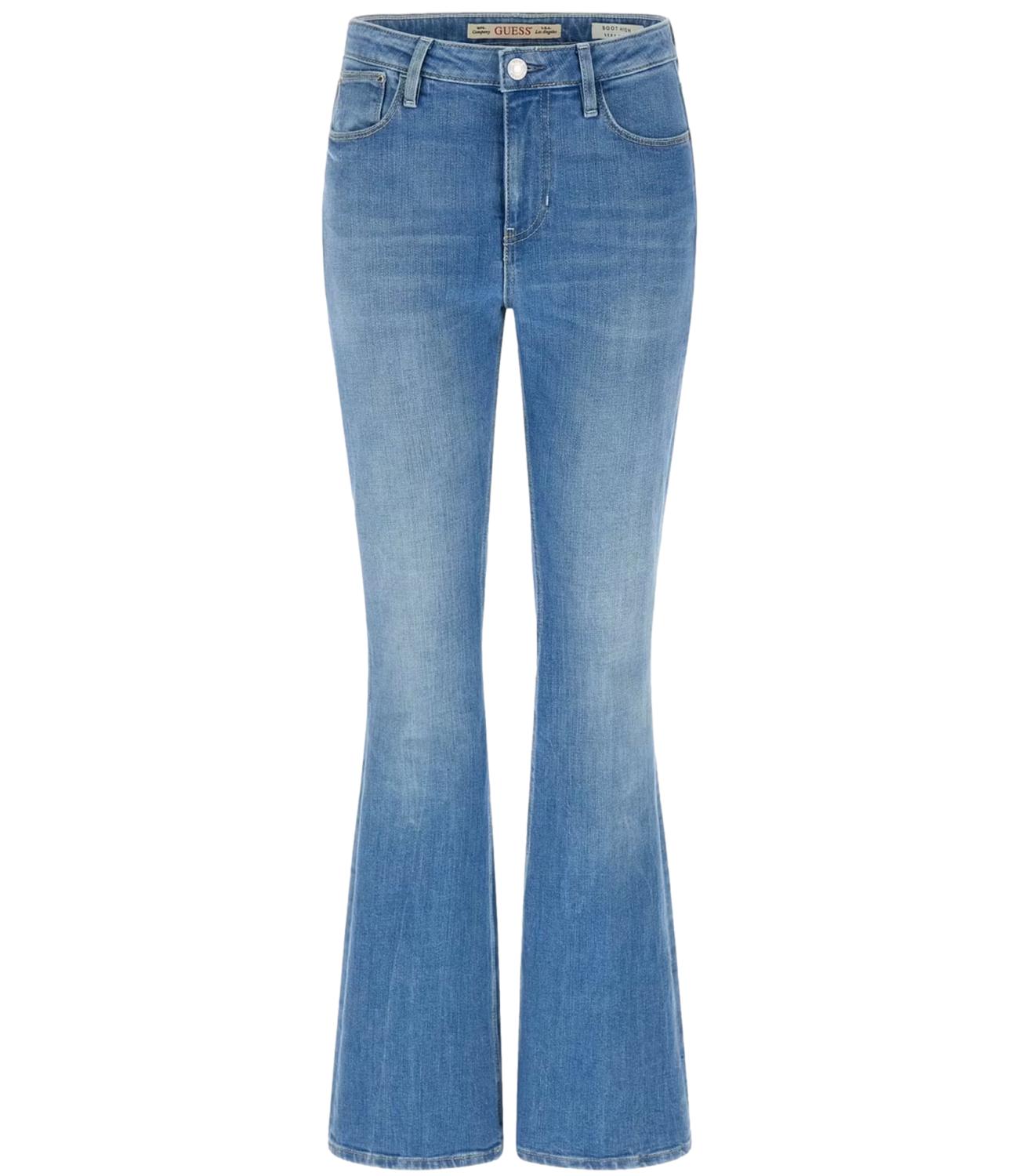 Guess Jeans Sexy Flare Sunflower Bliss Wash Donna