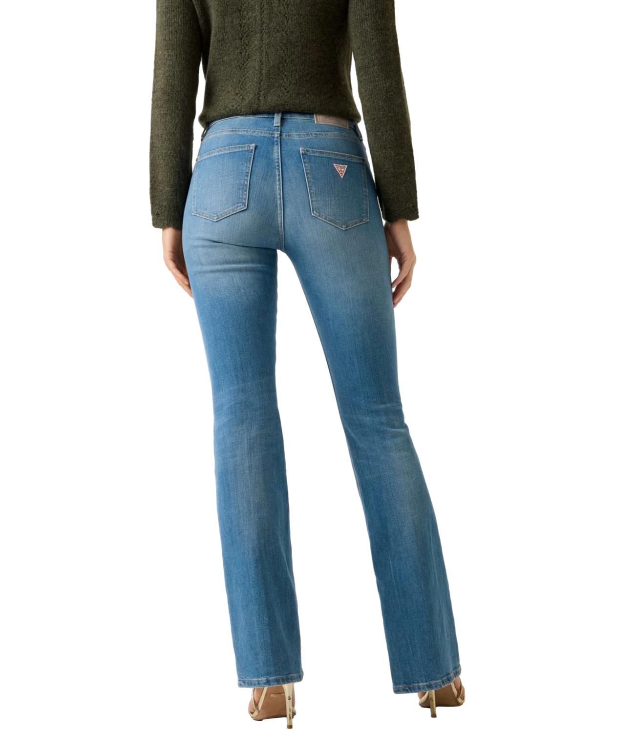 Guess Jeans Sexy Flare Sunflower Bliss Wash Donna