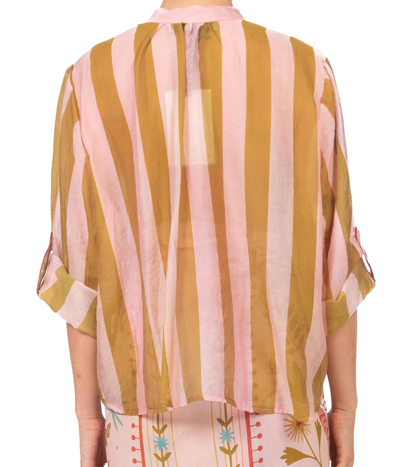Camicia Have One CVS-Q422 Donna - Riga Rosa/olio