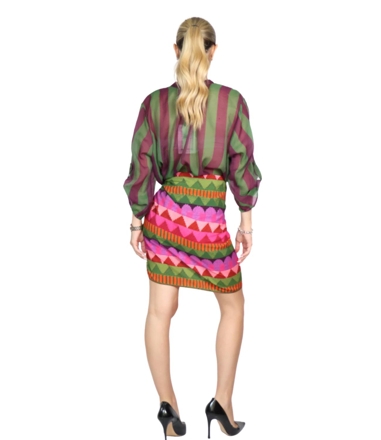 Camicia Have One CVS-Q422 Donna - Riga Carta Da Zucchero/cuoio