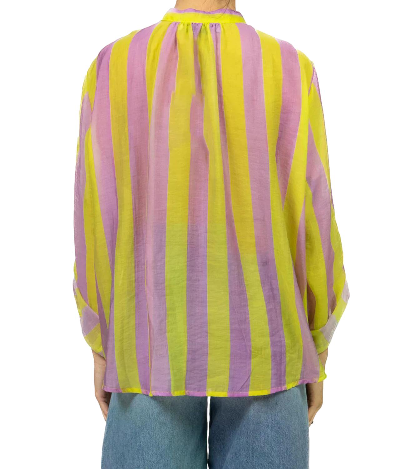 Camicia Have One CVS-Q422 Donna - Riga Lilla/lime