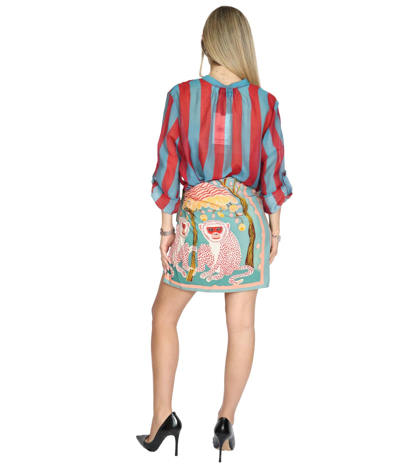 Camicia Have One CVS-Q422 Donna - Riga Petrolio