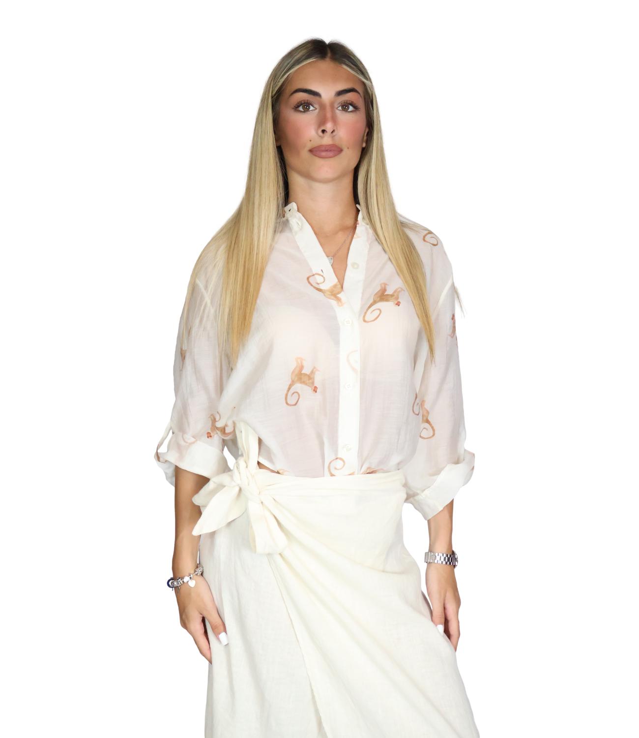 Camicia Have One CVS-Q493 Donna - Scimmiatte