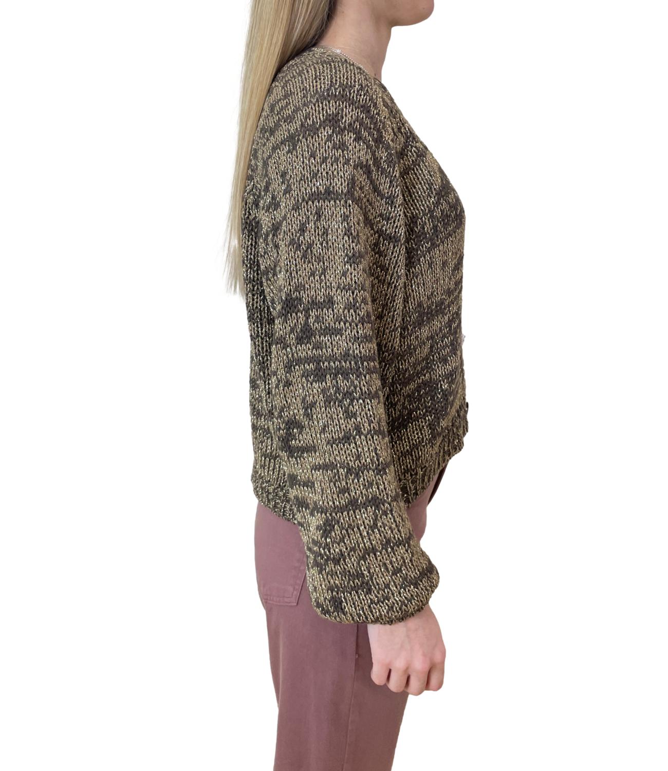 Marella Monochrome canotta Mlmorata verde donna