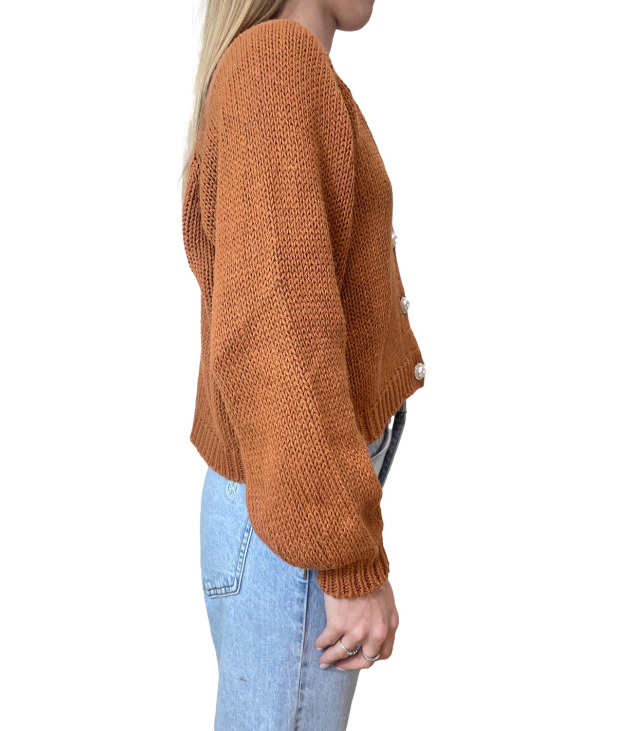Have One Cardigan Tabacco Donna