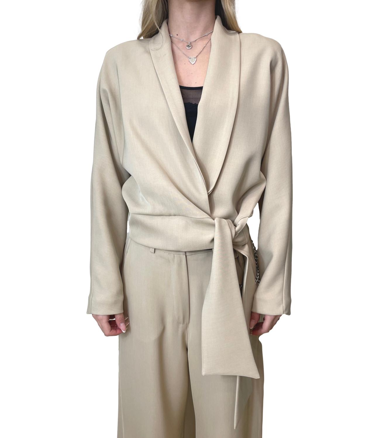 Have One Giacca Kimono Sabbia Donna
