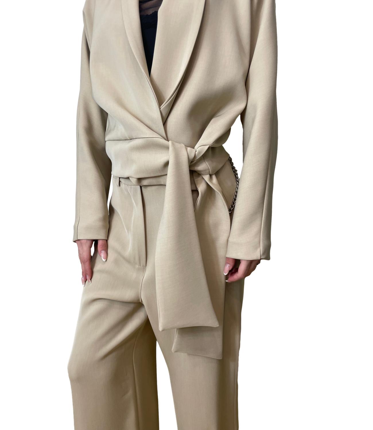 Have One Giacca Kimono Sabbia Donna