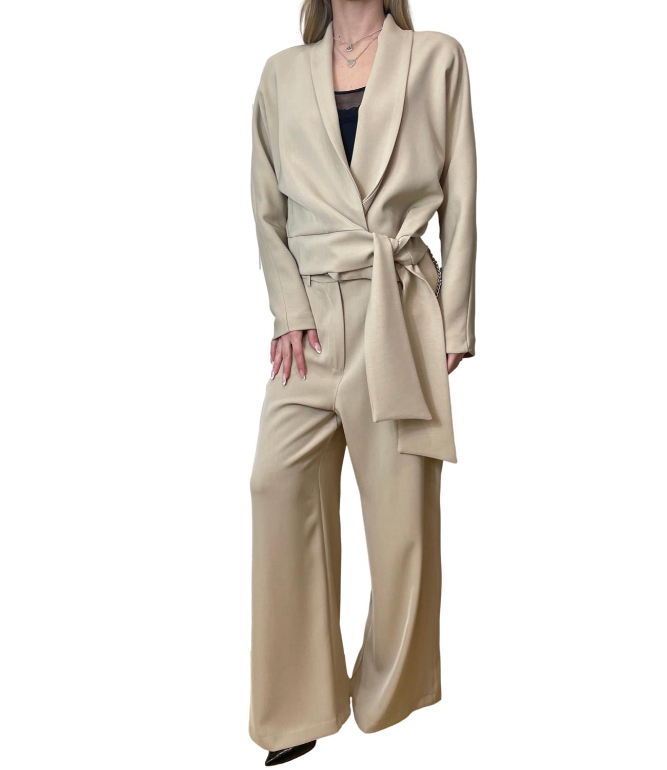 Have One Giacca Kimono Sabbia Donna