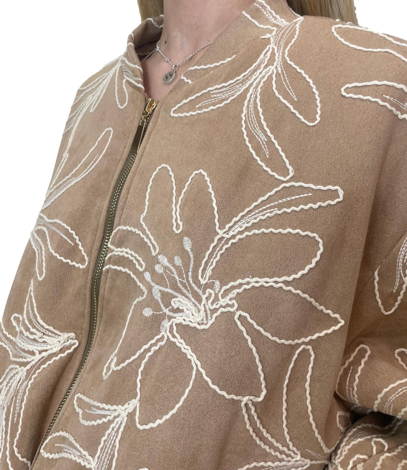 Have One Bomber Beige Donna