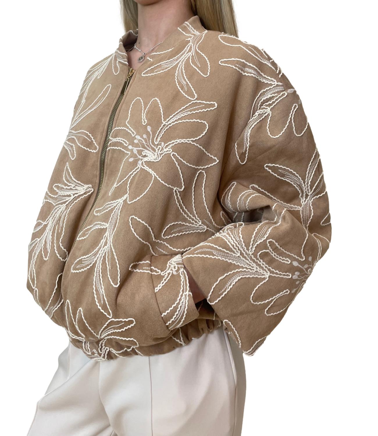 Have One Bomber Beige Donna