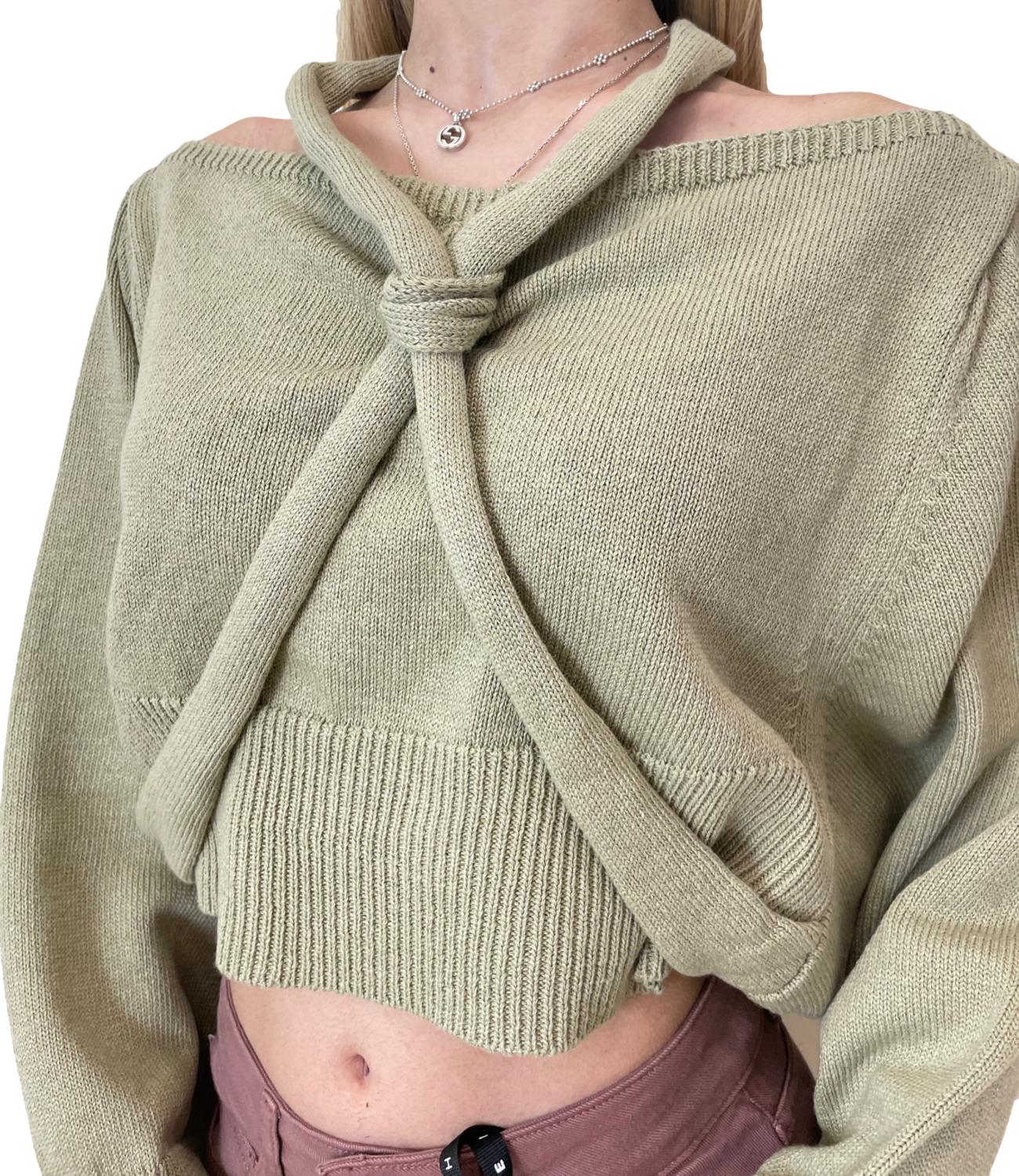 Marella Monochrome canotta Mlmorata verde donna