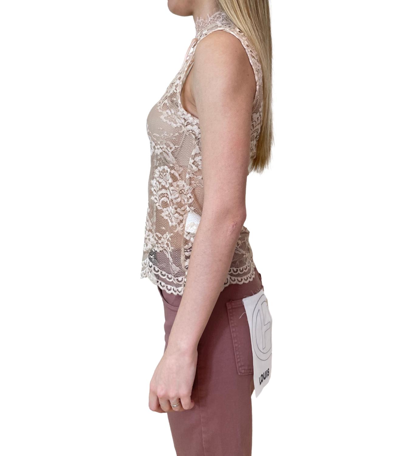 Marella Monochrome canotta Mlmorata verde donna