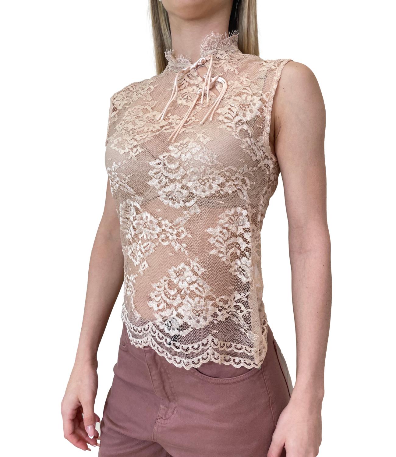 Marella Monochrome canotta Mlmorata verde donna