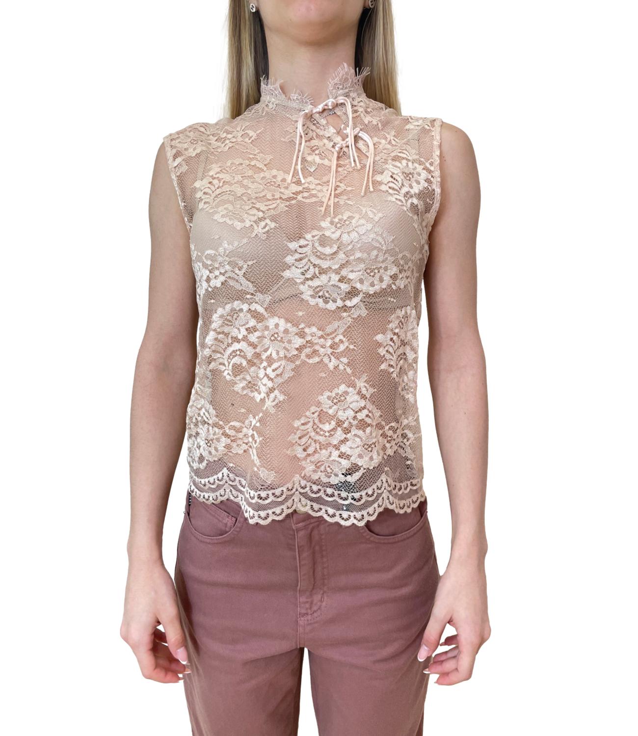 Marella Monochrome canotta Mlmorata verde donna