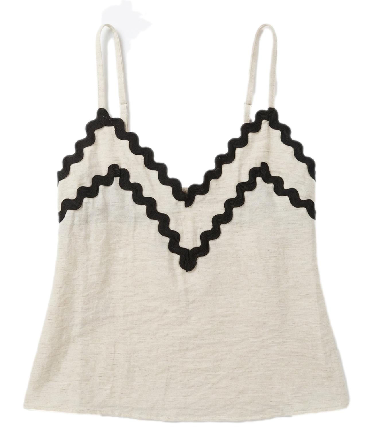 Top Have One RVS-Q292 Donna - Naturale/nero