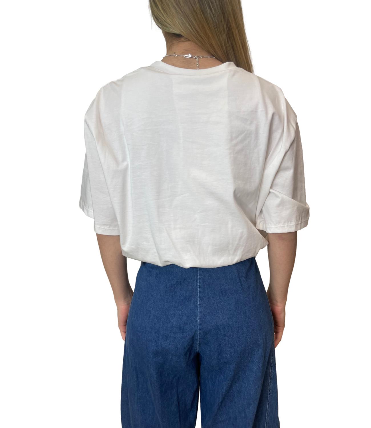 Have One Maglia Palloncino Panna Donna