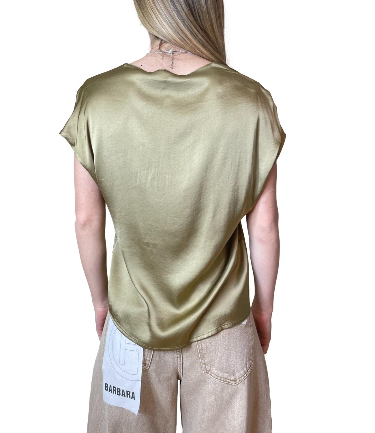 Have One T-shirt Verde Muschio Donna