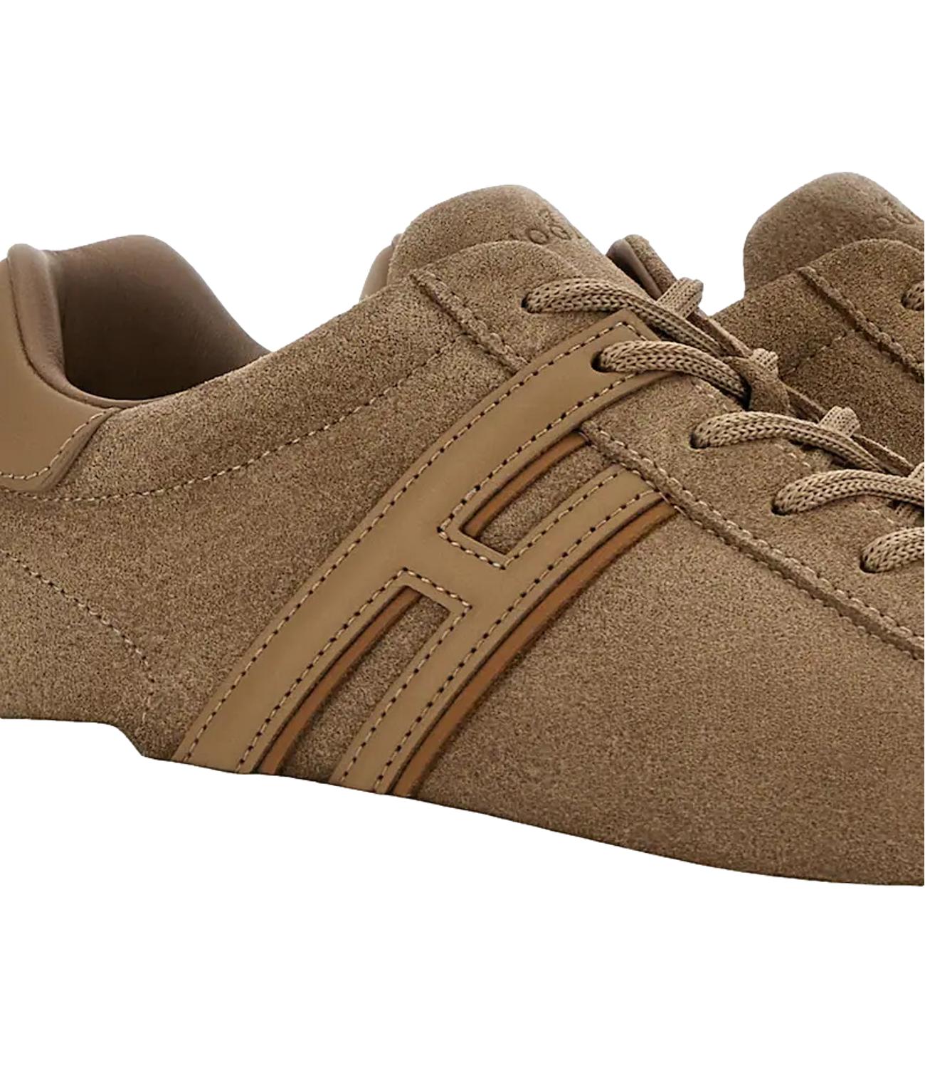 Sneakers Hogan H580 Allacciato H Profilo suede