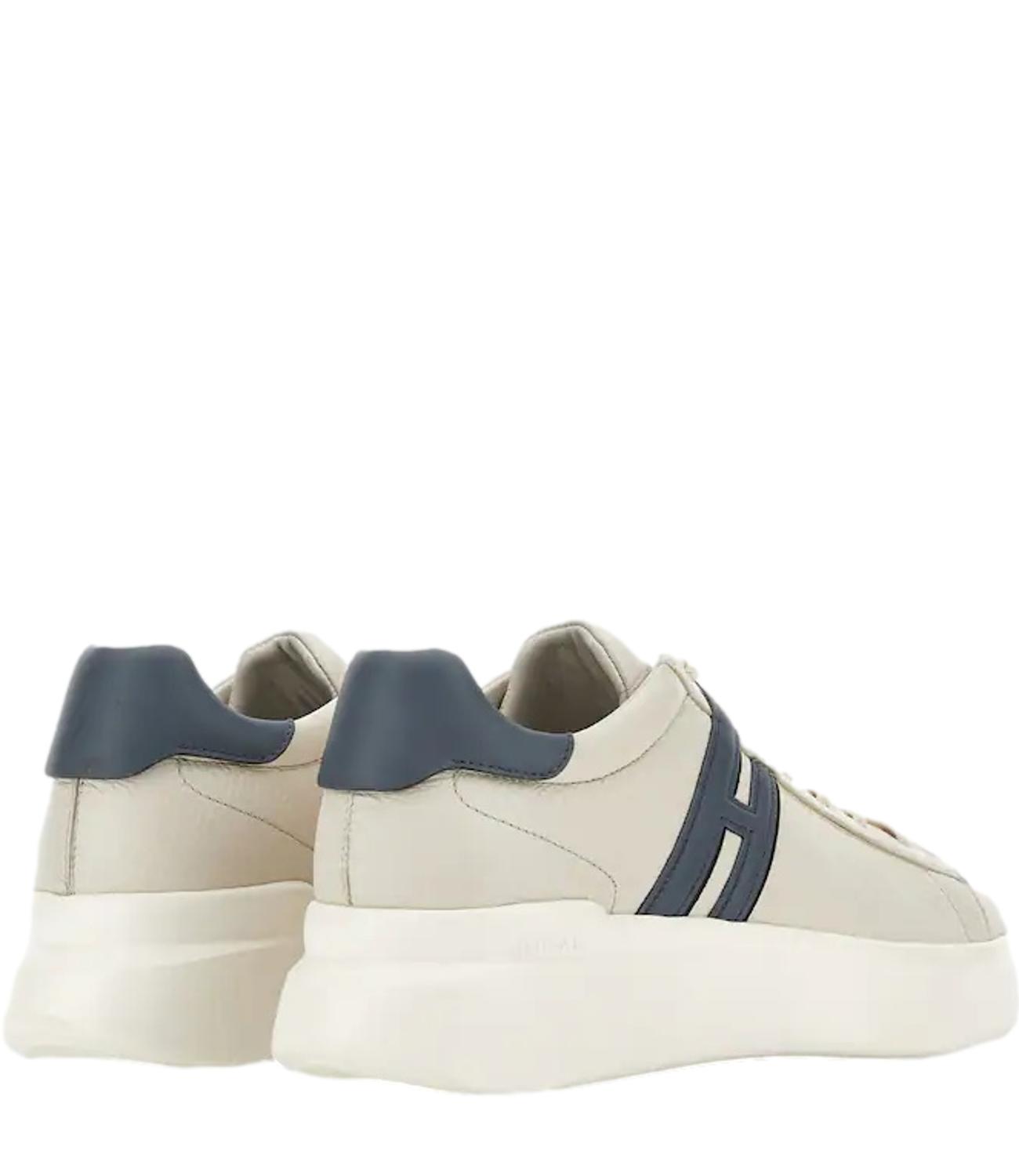Sneakers Hogan H580 Allacciato H Profilo gesso