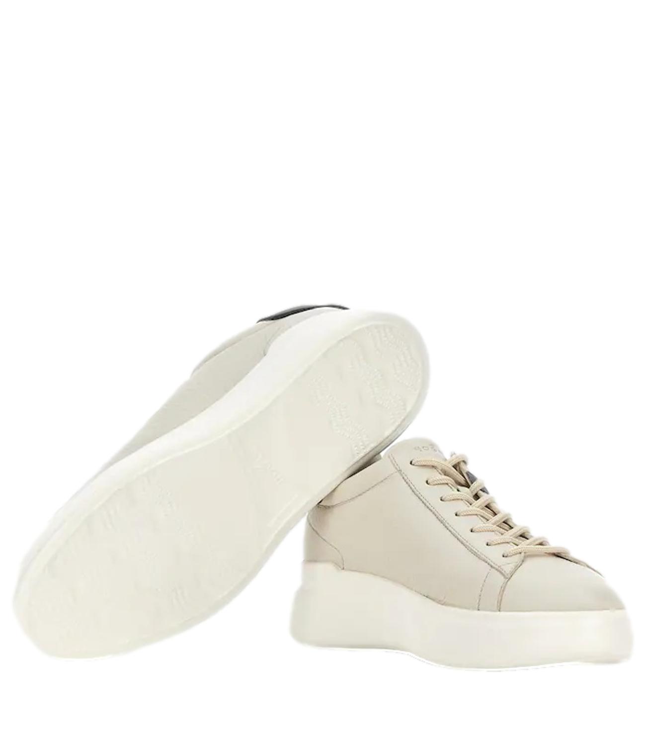 Sneakers Hogan H580 Allacciato H Profilo gesso