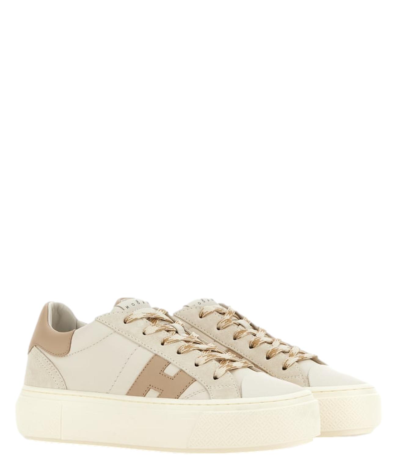 Scarpe Hogan HXW5620DN61U5W Donna - Beige