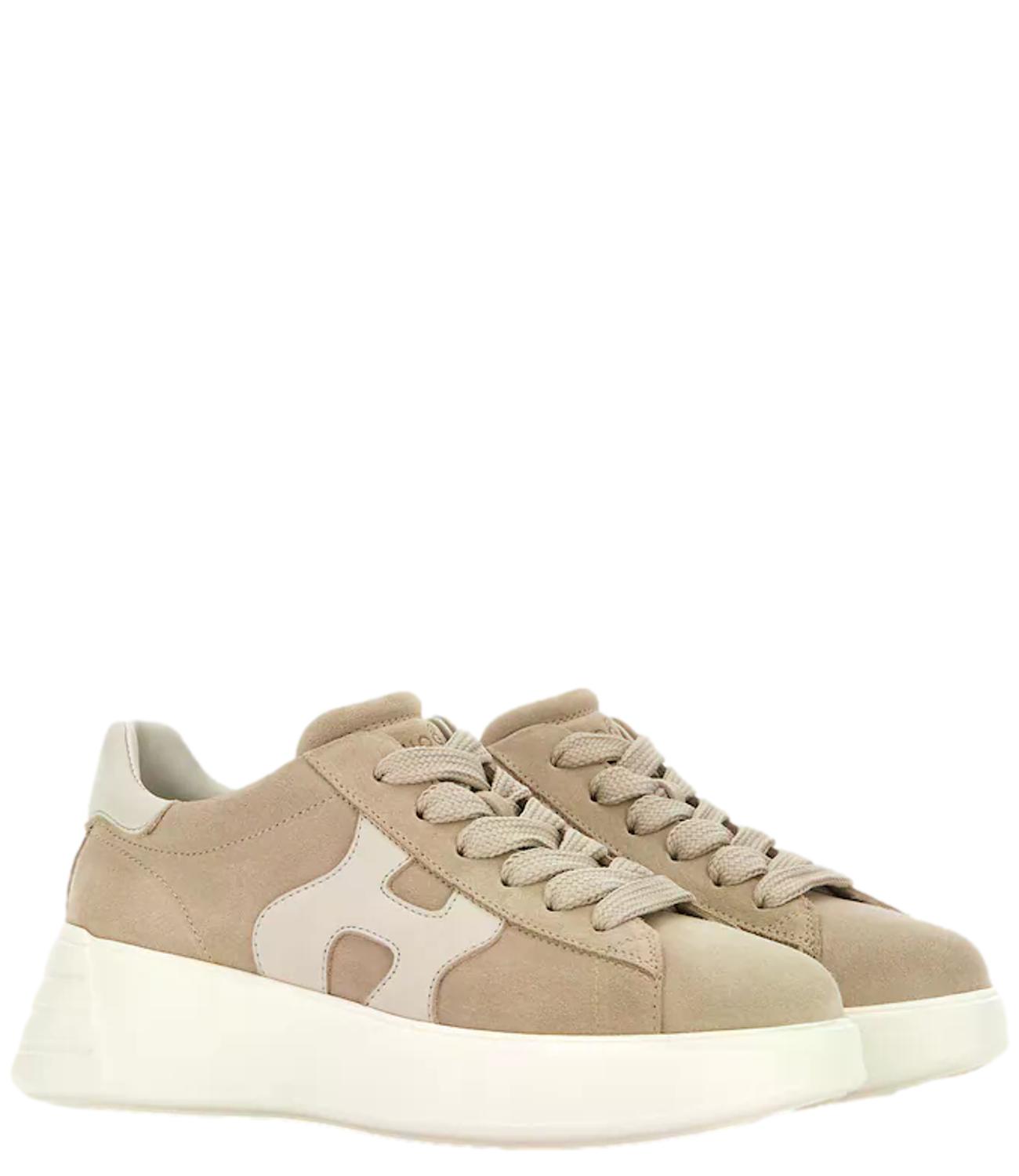 Scarpe Hogan HXW5620DN61U5W Donna - Beige