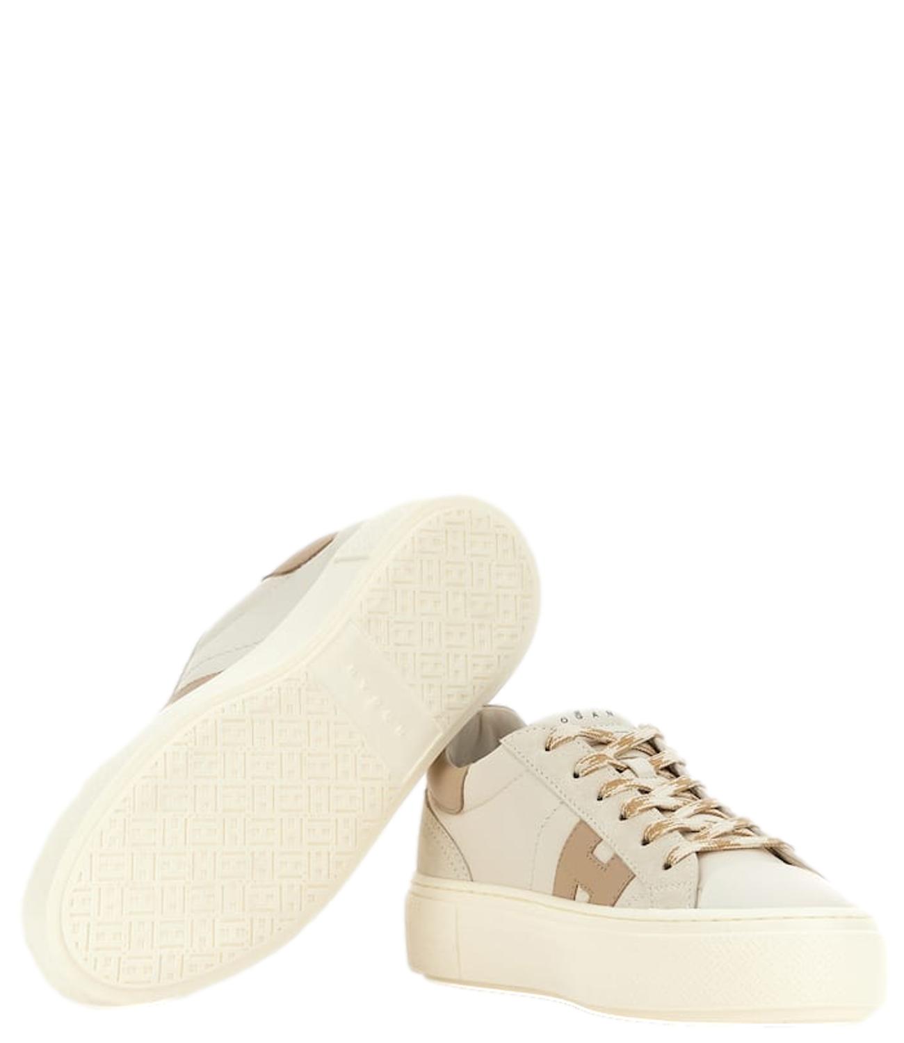 Scarpe Hogan HXW5620DN61U5W Donna - Beige