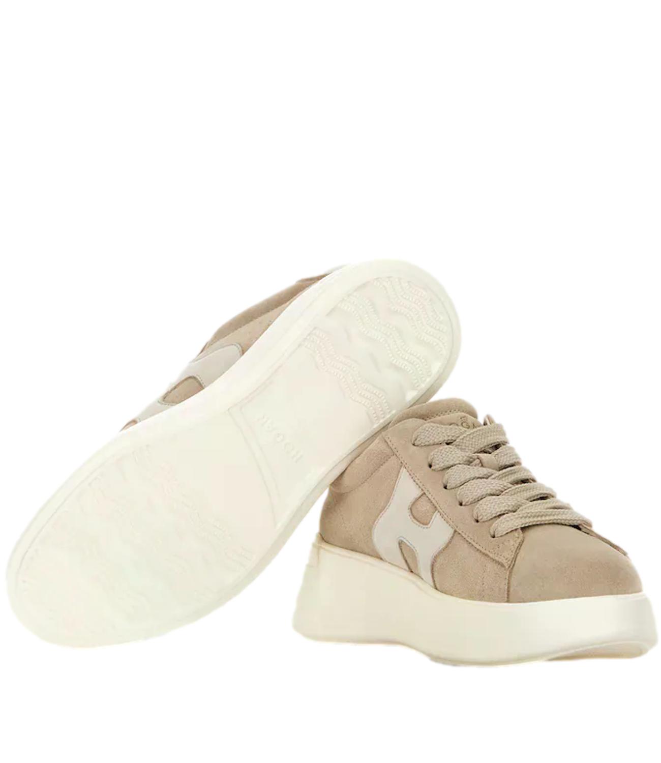Scarpe Hogan HXW5620DN61U5W Donna - Beige