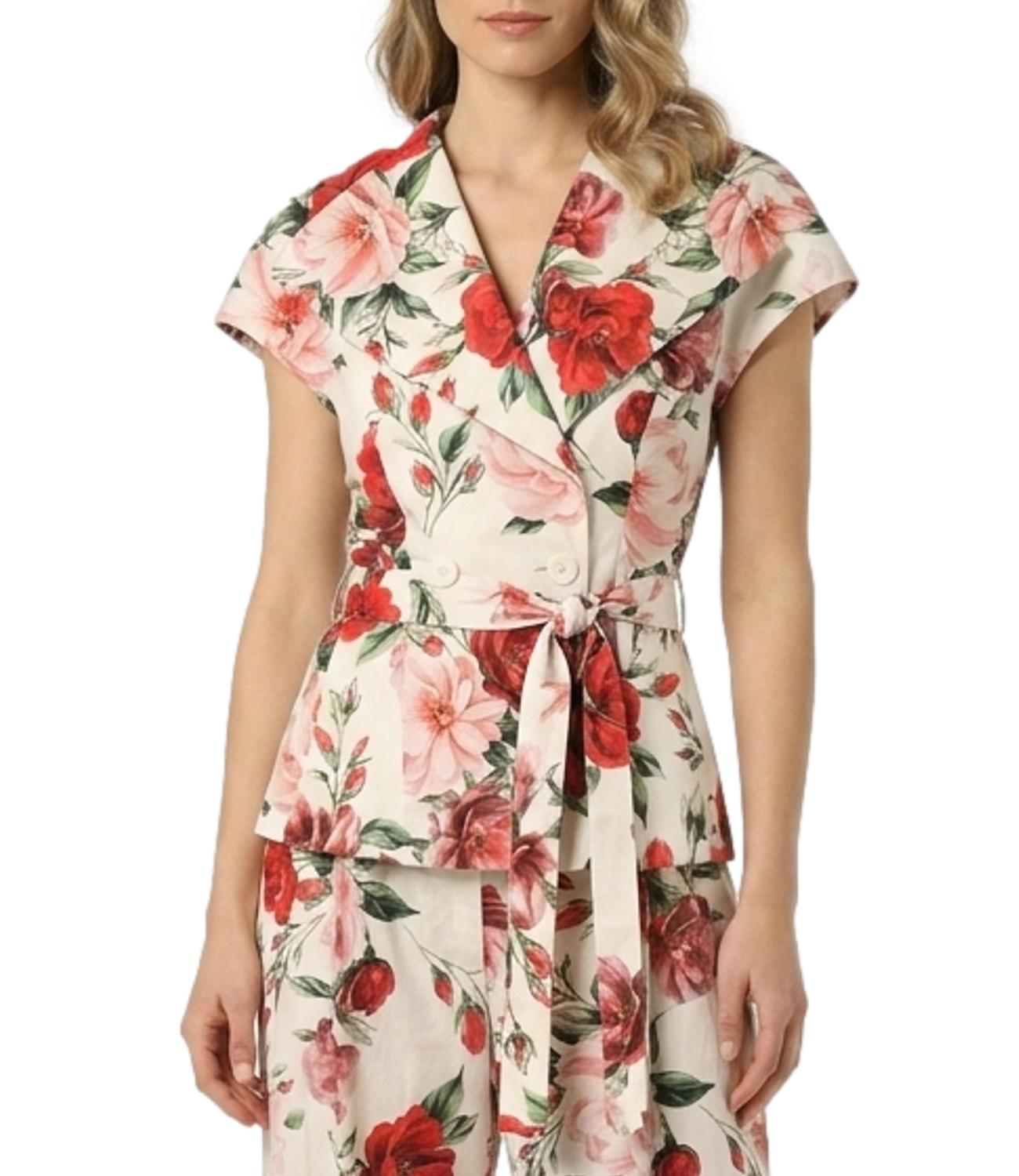 Giacca Imperial JCA2LWR Donna - Panna/rosso