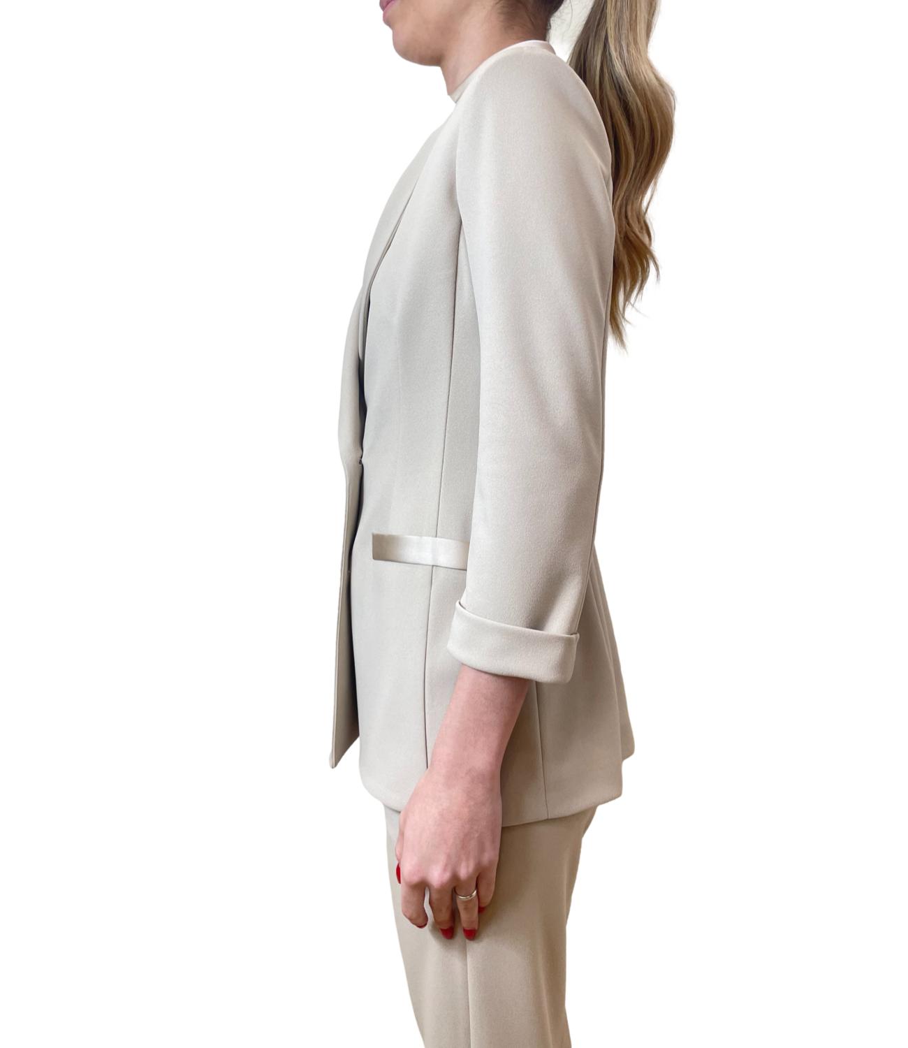 Imperial Giacca Doppiopetto Platino Donna