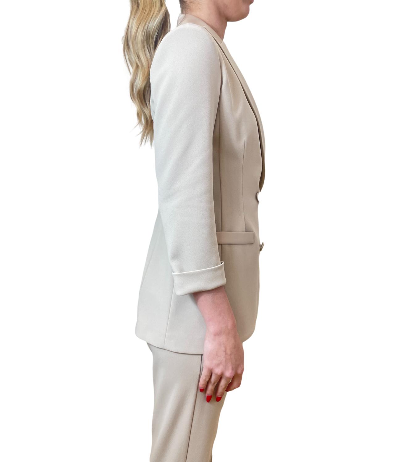 Imperial Giacca Doppiopetto Platino Donna
