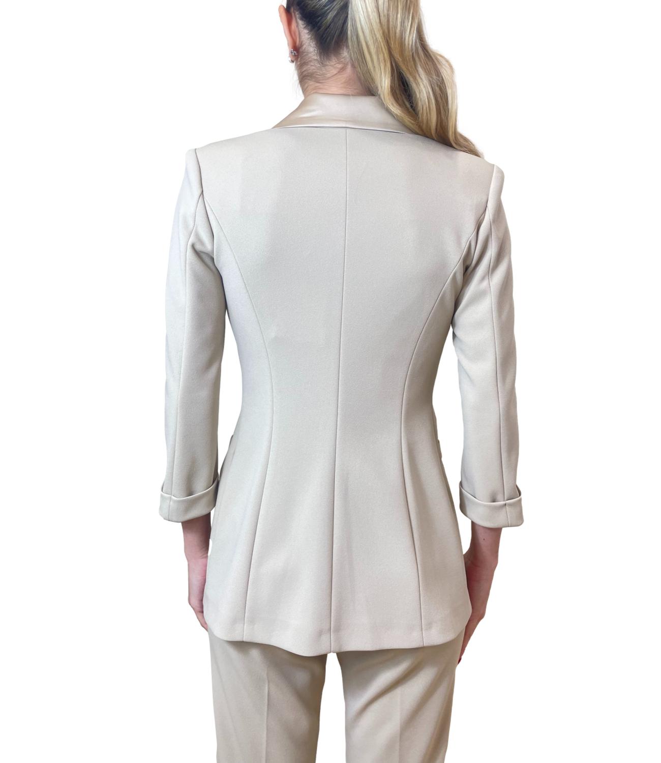 Imperial Giacca Doppiopetto Platino Donna