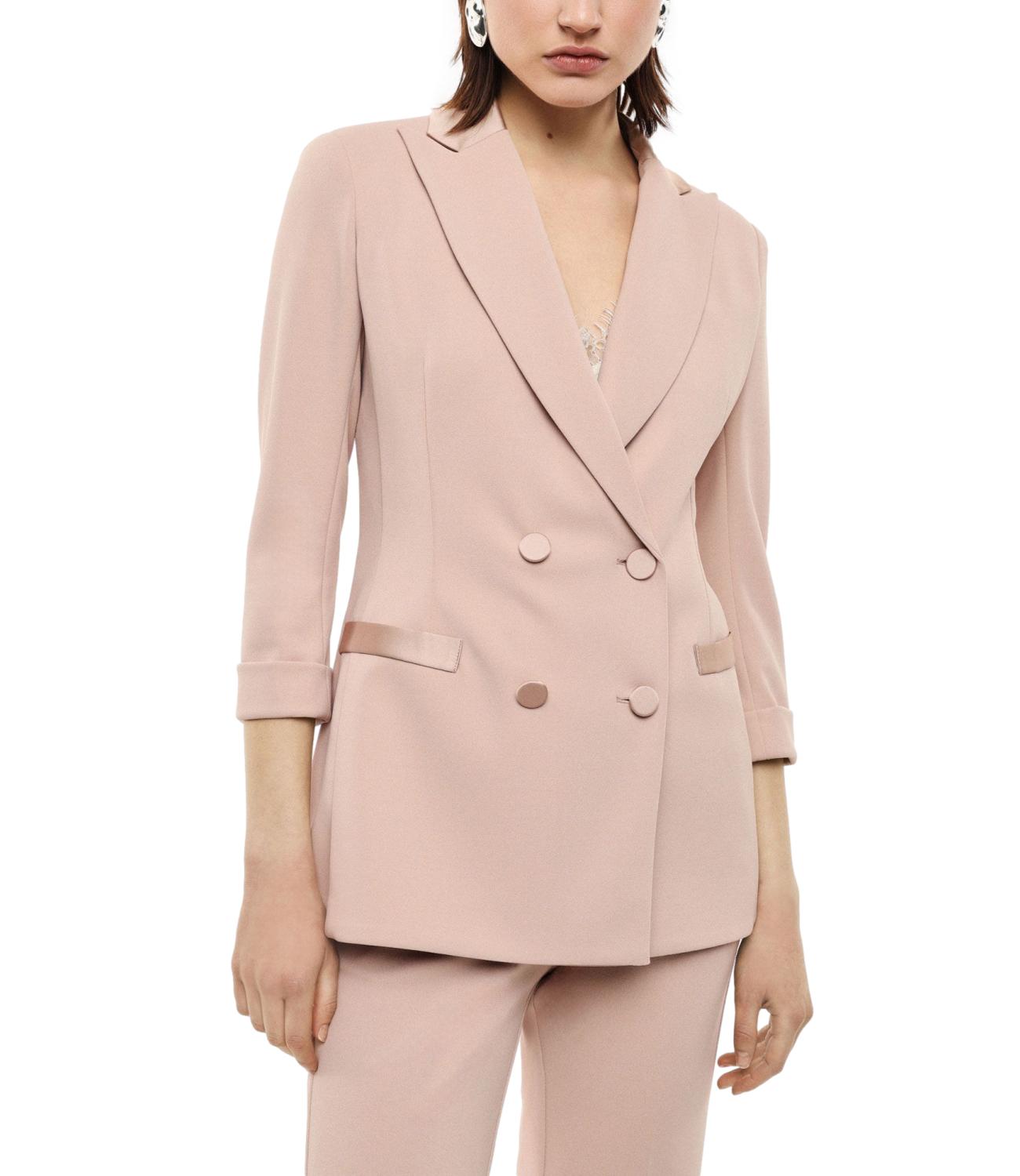 Imperial Giacca Doppiopetto Cipria Donna