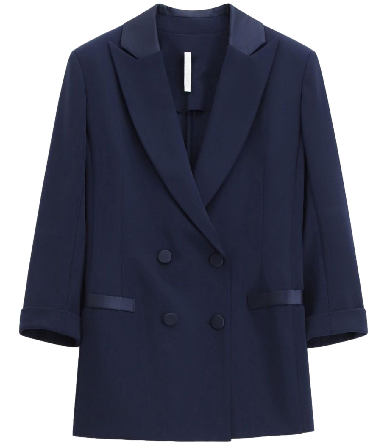Imperial Giacca Doppiopetto Blu Donna