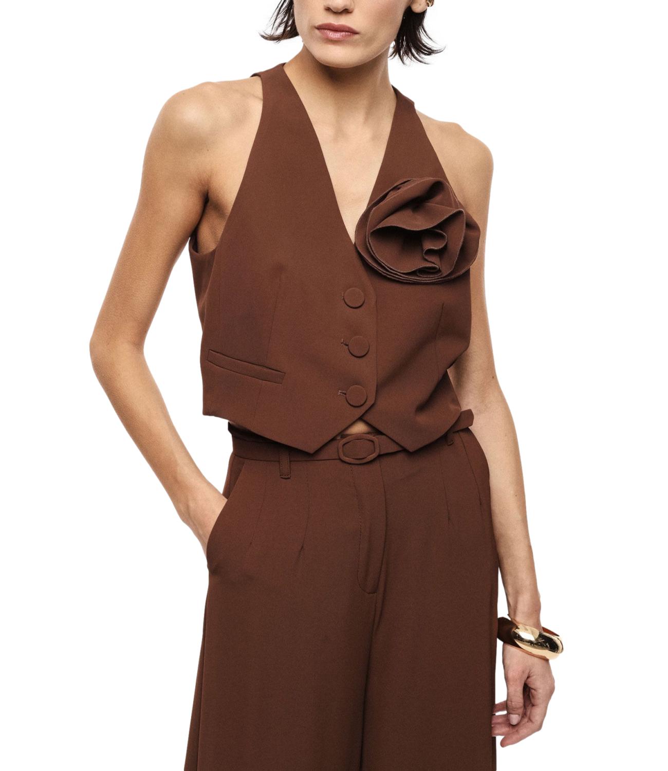 Marella Monochrome canotta Mlmorata verde donna