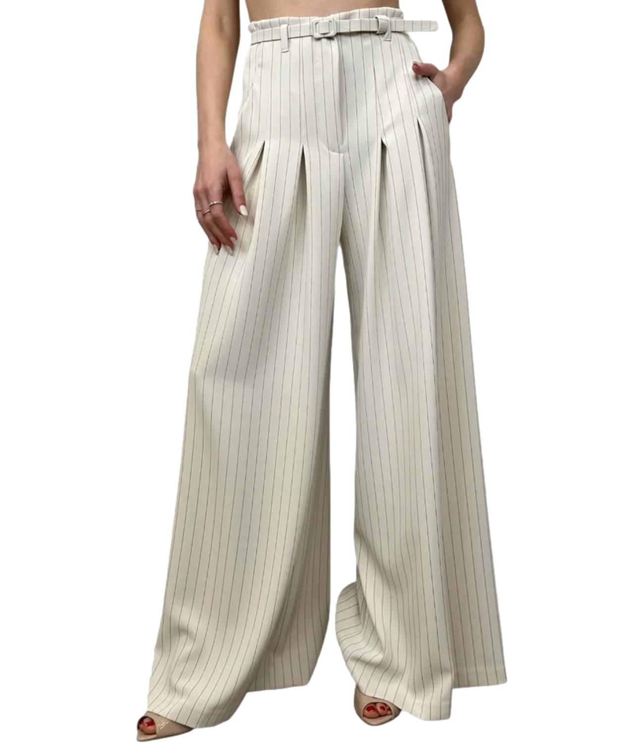 Pantalone beige cotone