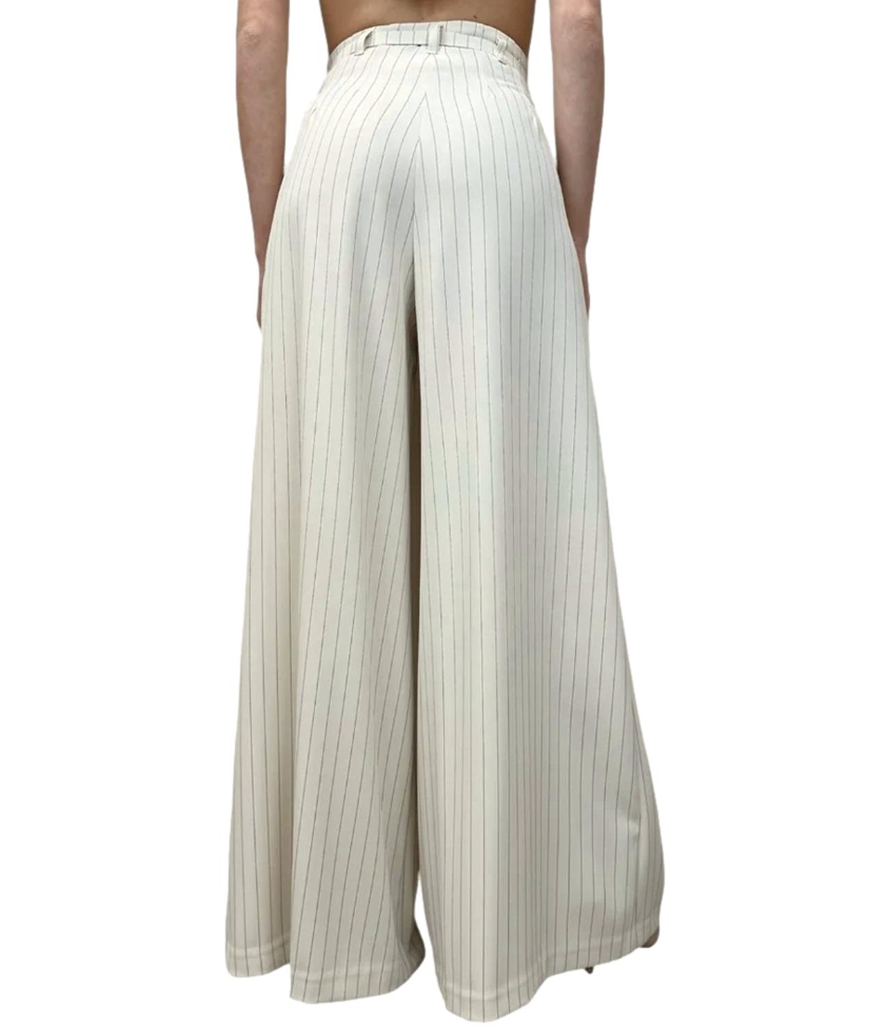 Pantalone beige cotone