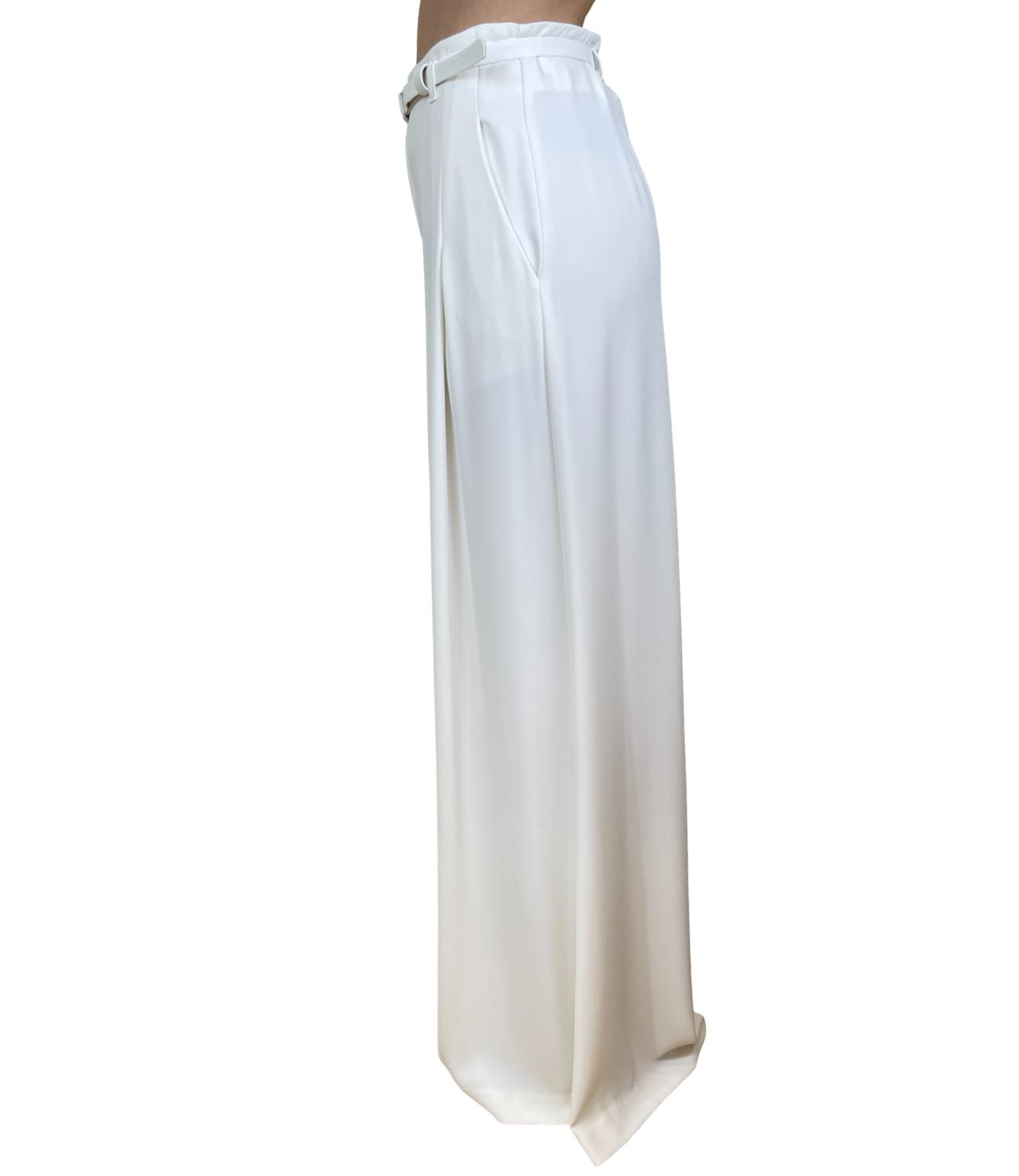 Imeprial Pantalone Palazzo Latte Donna