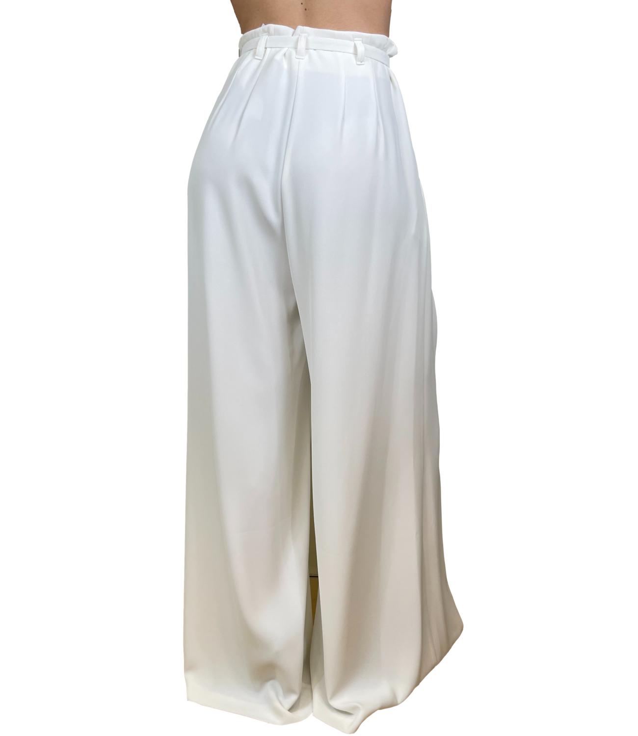 Imeprial Pantalone Palazzo Latte Donna