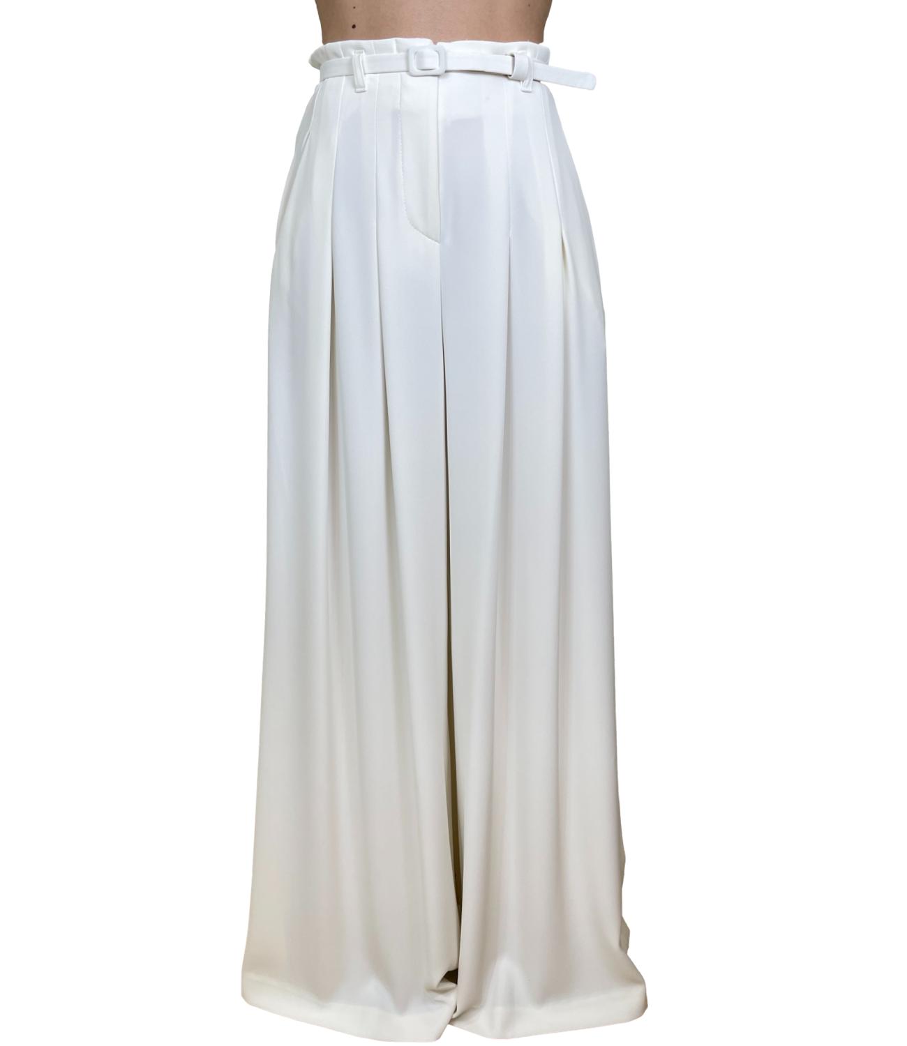 Imeprial Pantalone Palazzo Latte Donna