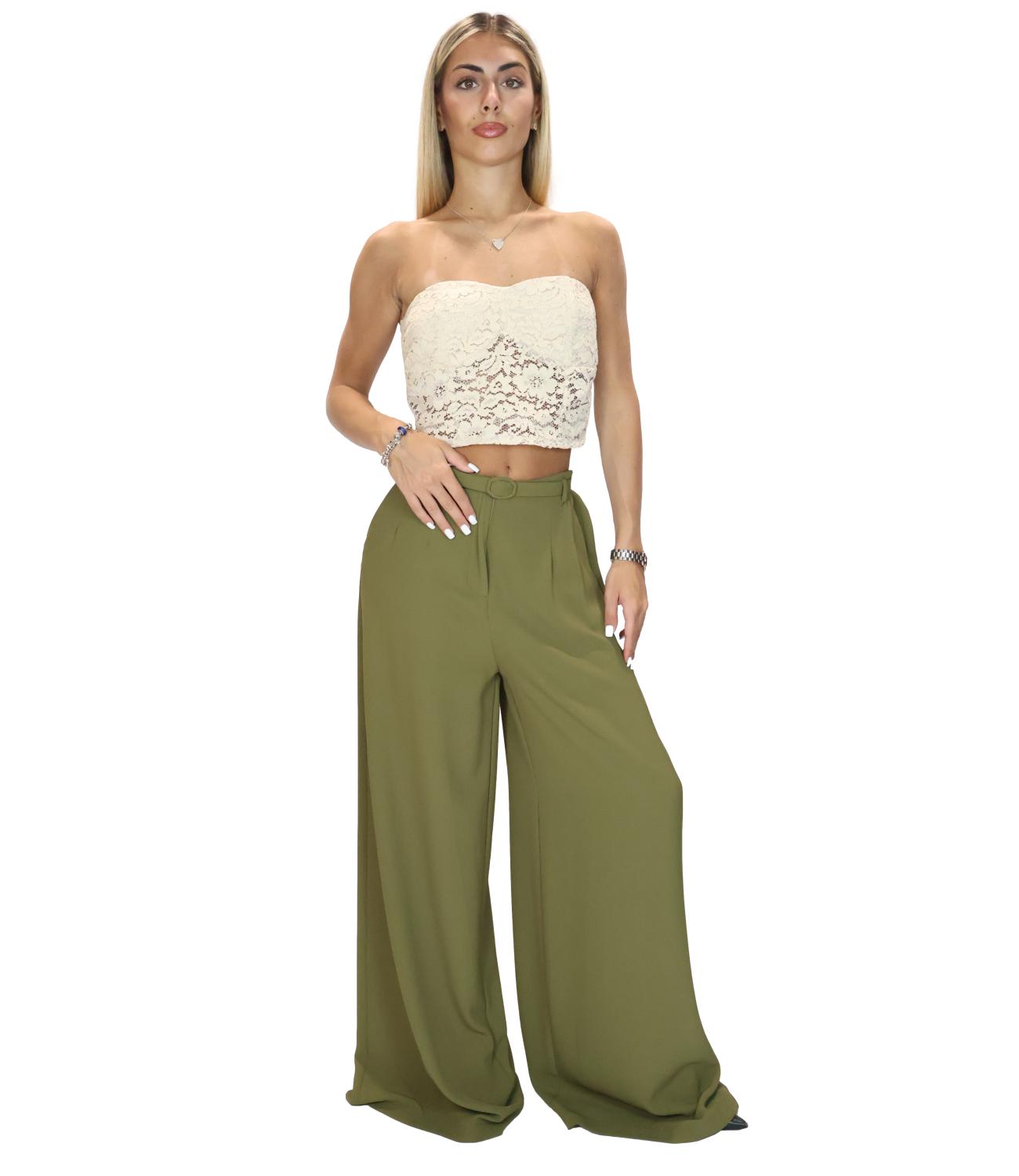 Pantalone Imperial PC5LHXC Donna - Pistacchio