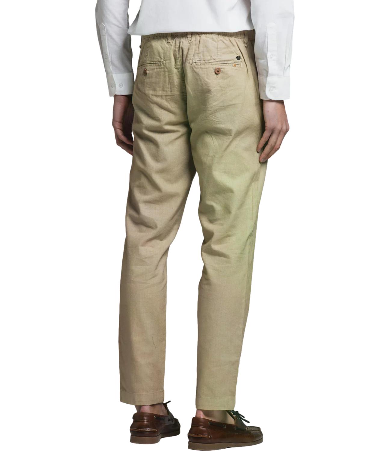 Pantalone lino Impure IM26SSPM MILES Uomo - Desert