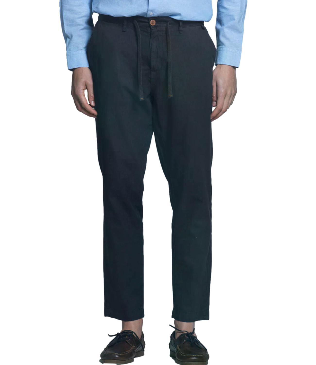 Pantalone lino Impure IM26SSPM MILES Uomo - Navy
