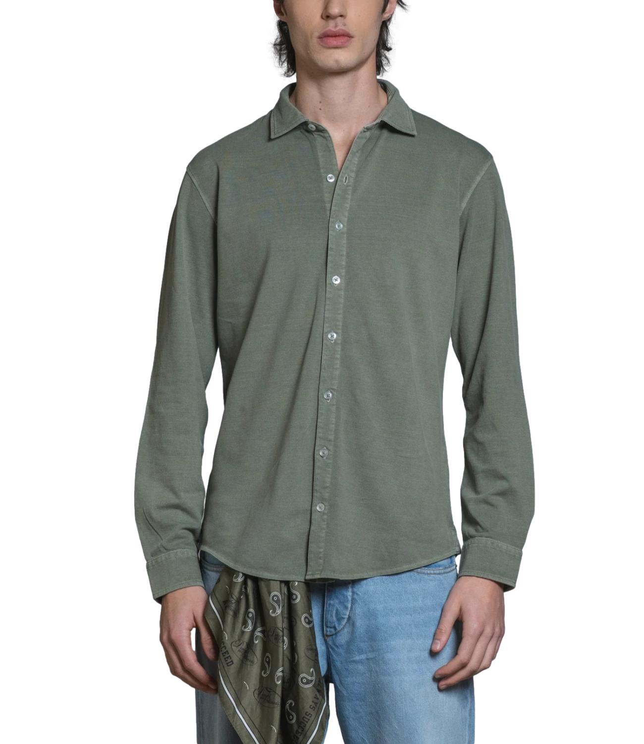 Polo camicia Impure verde Riley