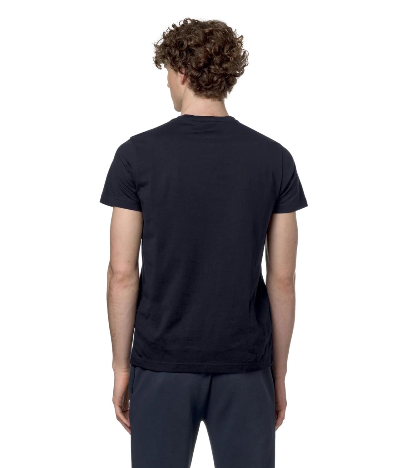 T-Shirt K-Way K7142KW Uomo - Blue Depht