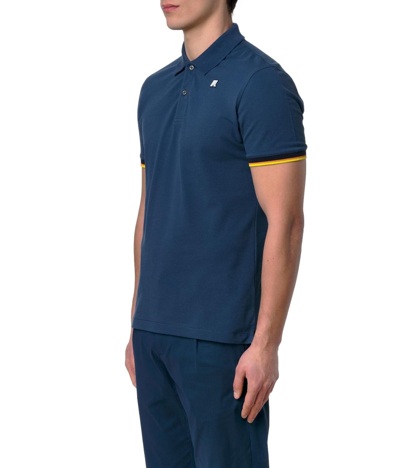 Vincent pique blue insignia
