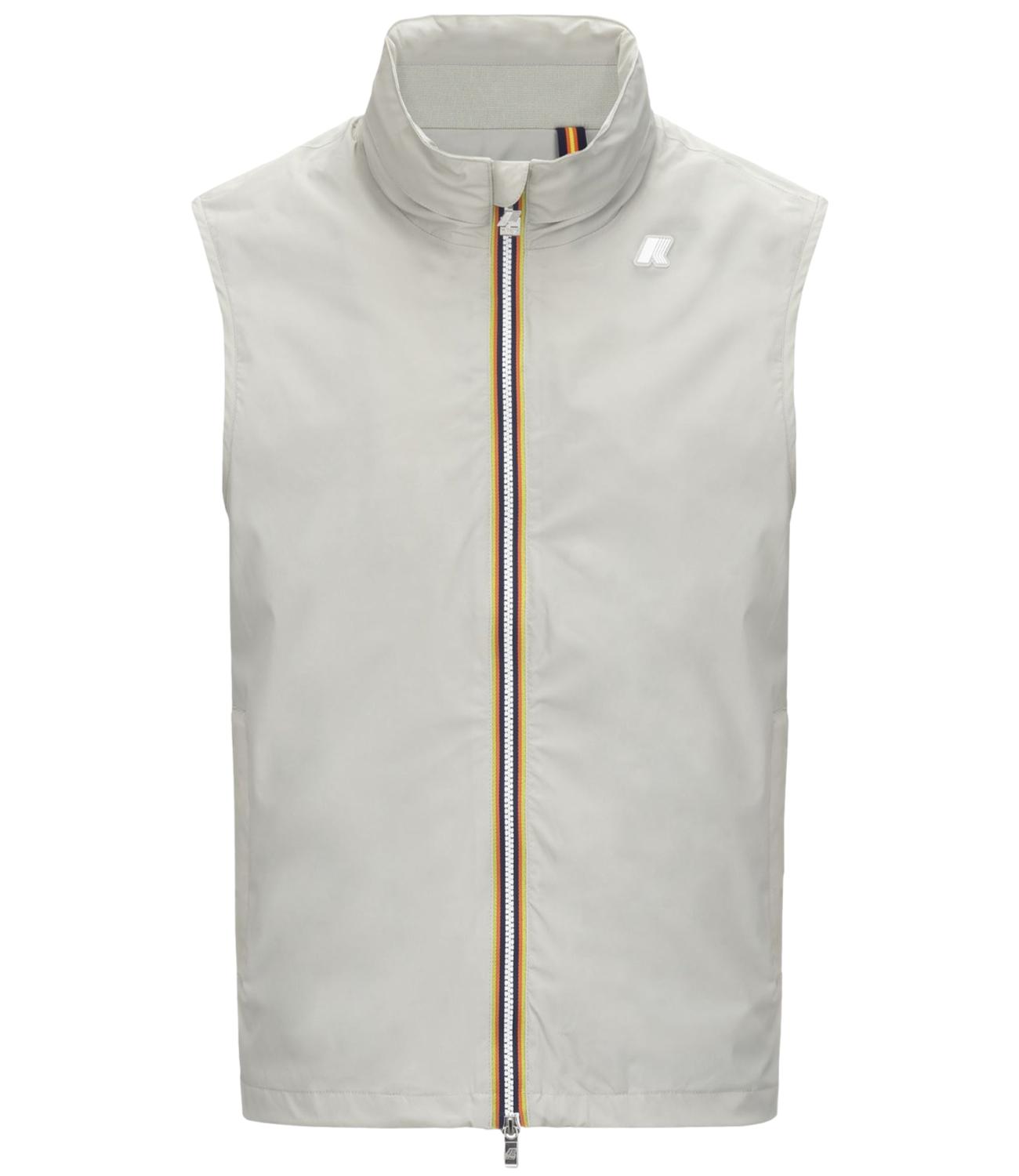 Gilet k-way valen stretch nylon jersey beige chiaro