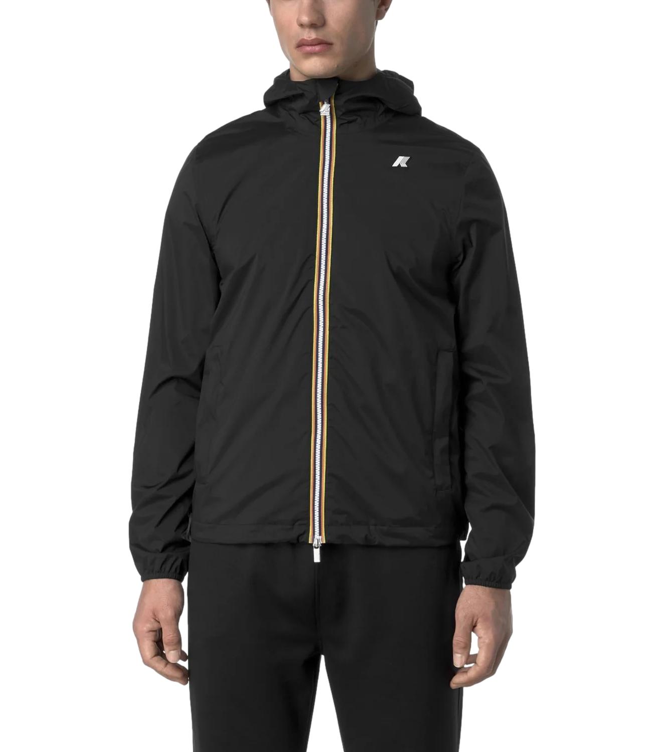 K-way Jack stretch nylon jersey black pure